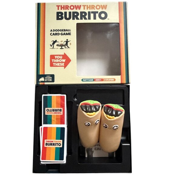 Exploding Kittens Throw Throw Burrito Game-GUC - Picture 2 of 3